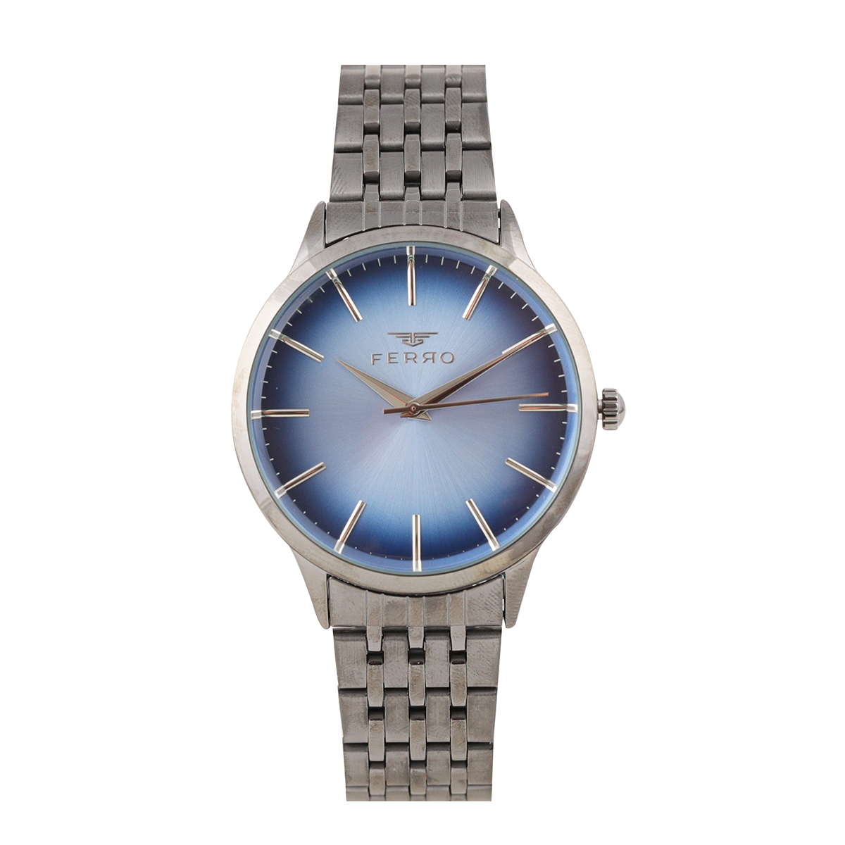 MONTRE FERRO HOMME ACIER